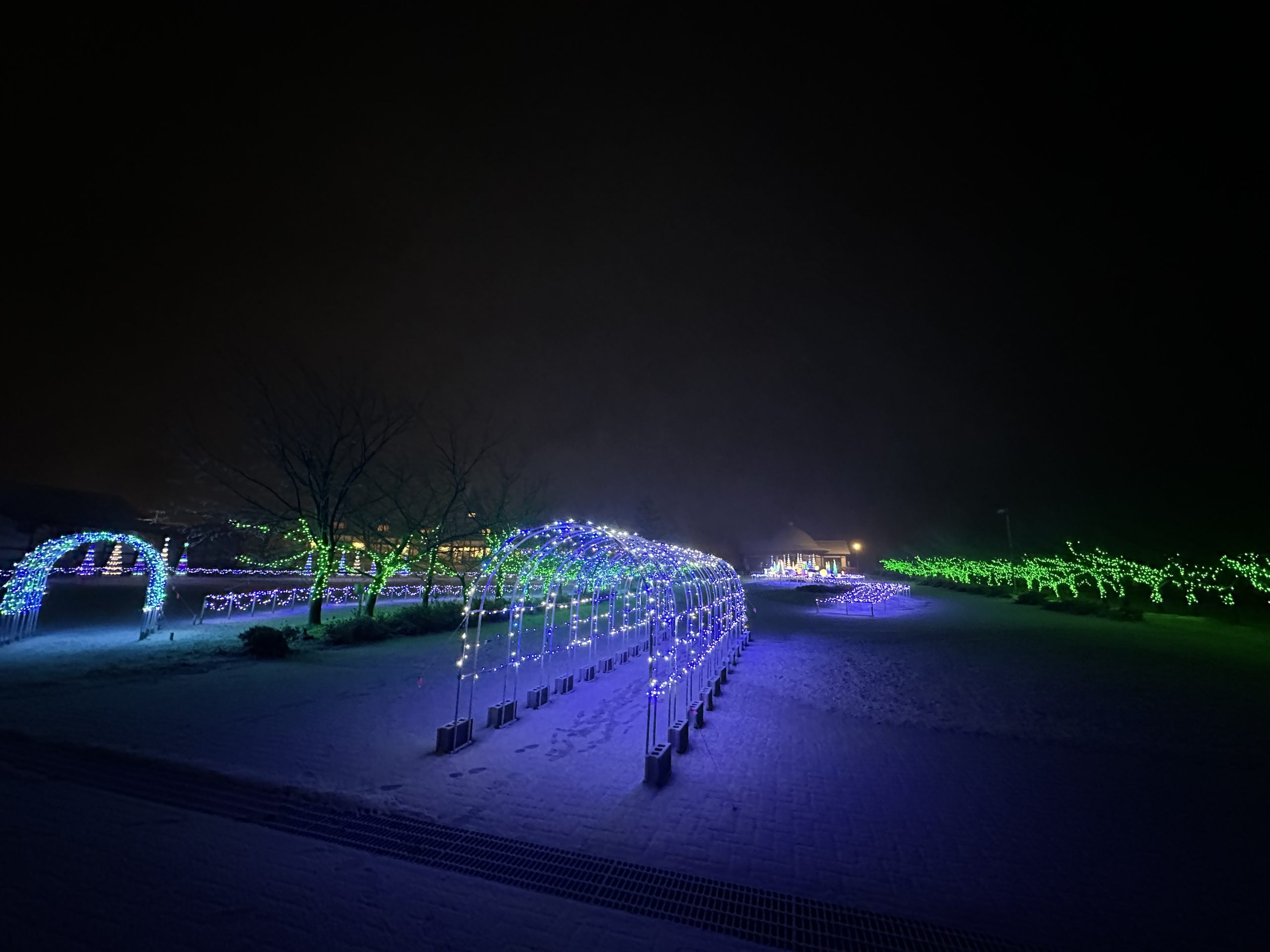 イルミネーション - 青森県・白神山地観光に最適のコテージ「アオーネ